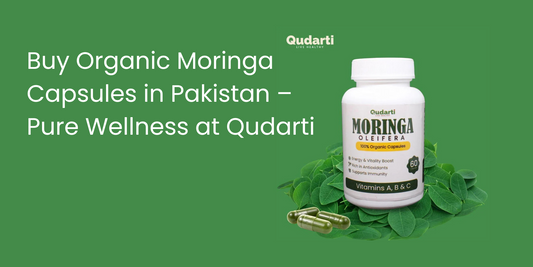 Buy Organic Moringa Capsules in Pakistan – Pure Wellness at Qudarti
