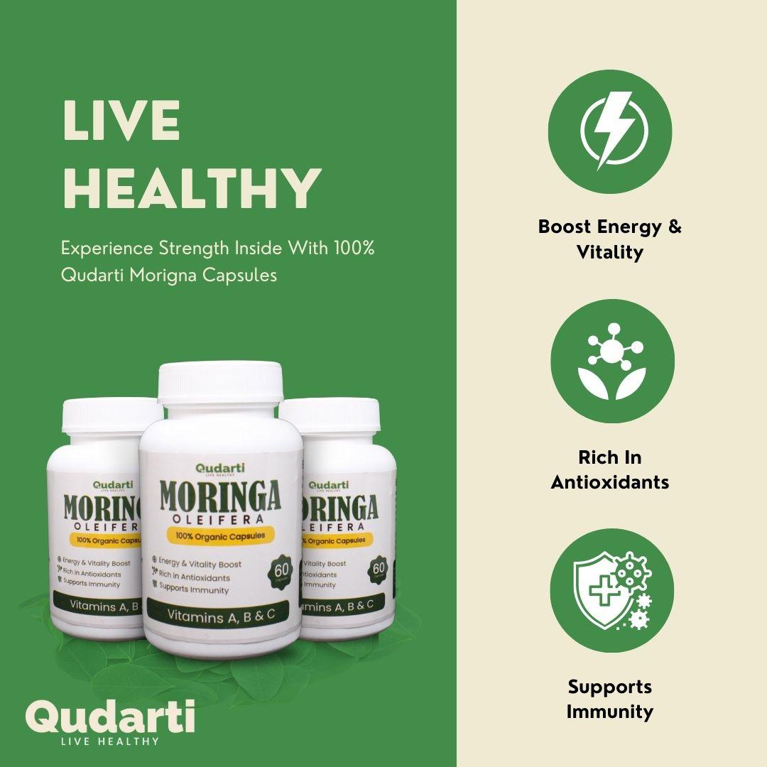 Qudarti Moringa Capsules