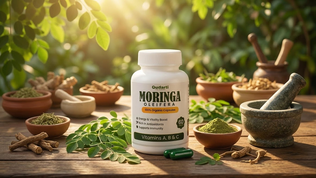 Buy Organic Moringa Capsules in Pakistan – Pure Wellness at Qudarti