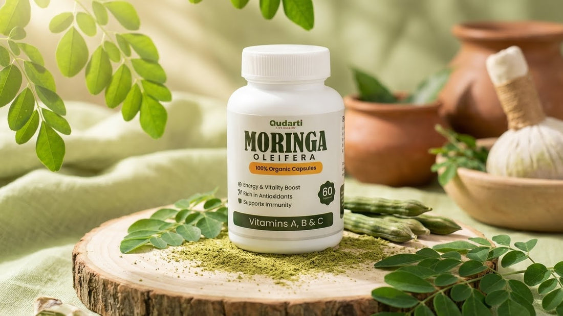 Buy 100% Pure Moringa Oleifera Capsules Online at Qudarti – Naturally Powerful